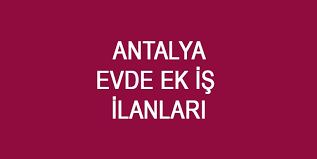 Antalya ek iş